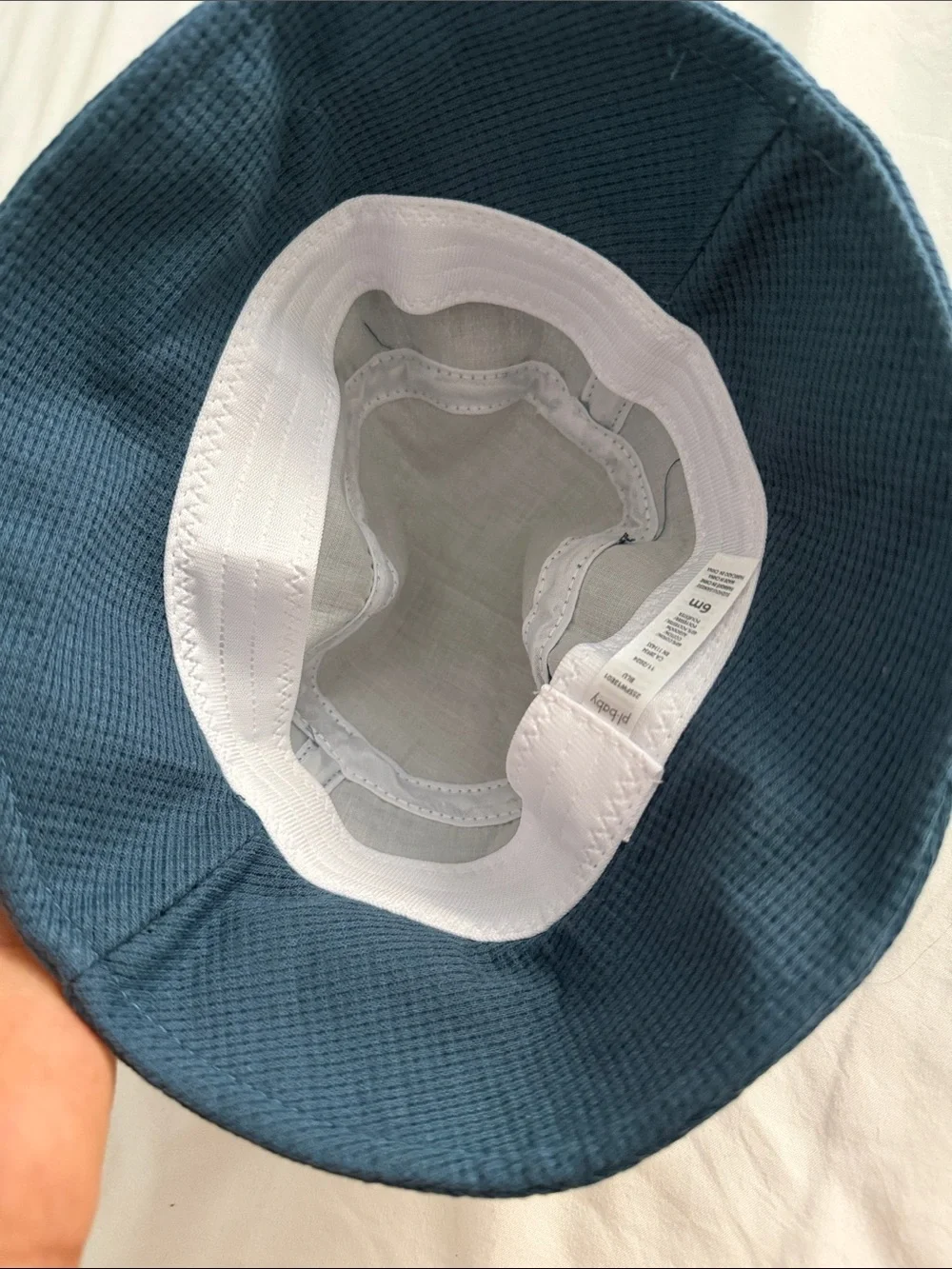 Baby boy Blue Bucket Hat 0-6months